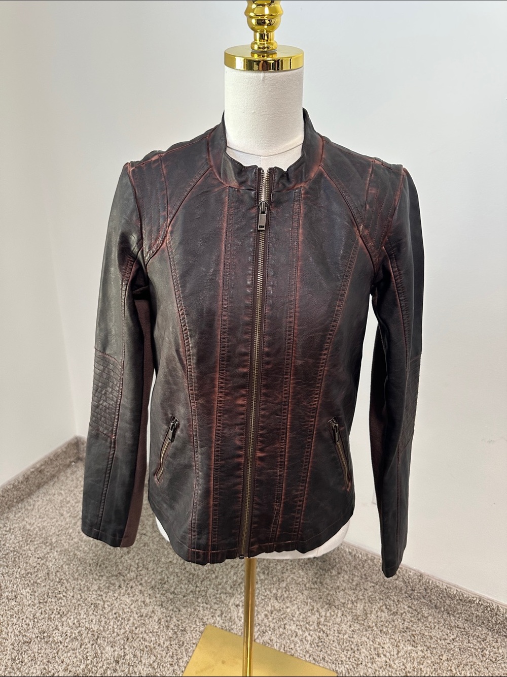 🎻 Maurices Faux Leather Jacket